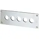 Eaton M22-E5 Inbouwplaat drukknop/signaalla