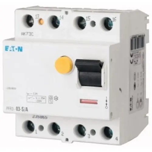 Eaton PFIM-100/4/03-S/A Aardlekschakelaar 100A 4P kl.A