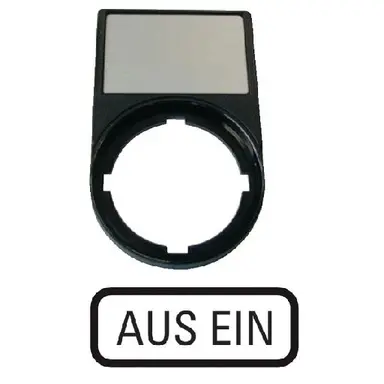 Eaton M22S-ST-D10 Tekstschilddrager drukknop/sig