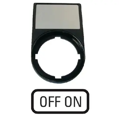 Eaton M22S-ST-GB10 Tekstschilddrager drukknop/sig