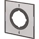 Eaton M22-XCK3 Tekstschild Zilver Vierkant