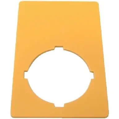 Eaton M22-XZK Tekstschild Geel Rechthoekig