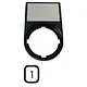 Eaton M22S-ST-X52 Tekstschilddrager drukknop/sig