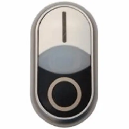 Eaton M22-DDLF-WS-X1/X0 dubbele drukknop +signaallamp