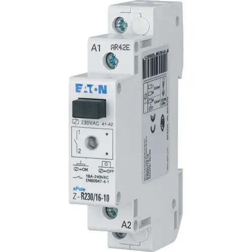 Eaton Z-R230/16-10 installatierelais 1xmaakcontact NO 16A/240V stuurspanning AC 230V ICS-R16A230B200