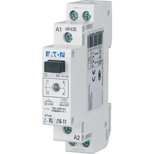 Eaton Z-R230/16-20 installatierelais 2xmaakcontact 16A/240V stuurspanning AC 240V ICS-R16A230B200
