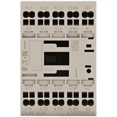 Eaton DILM9-10(230V50HZ,240V60HZ)-PI mag schak 4kw 1m 0v push-in