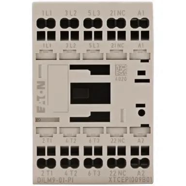 Eaton DILM9-01(24VDC)-PI mag schak 4kw 0m 1v push-in