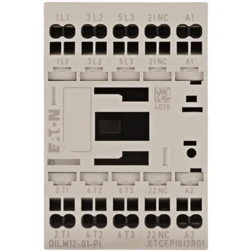 Eaton DILM12-01(220V50/60HZ)-PI mag schak 5.5kw 0m 1v push-in