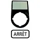 Eaton M22S-ST-F0 drager +schild arret
