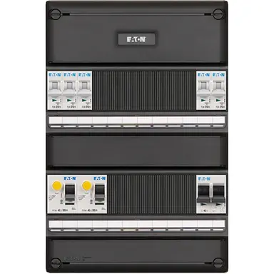 Eaton I-52G1400-HS-64 groepenkast 1-fase 5 groepen 2-aardlekschakelaars en hoofdschakelaar