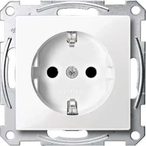 Schneider MTN2300-0319 wandcontactdoos 1-voudig randaarde inbouw