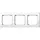 Schneider 478319 M-Smart afdekraam 3V glanzend wit RAL9010