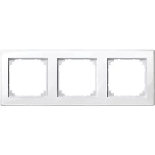 Schneider 478319 M-Smart afdekraam 3V glanzend wit RAL9010