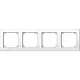 Schneider 478419 M-Smart afdekraam 4V glanzend wit RAL9010