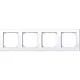 Schneider 478425 M-Smart afdekraam 4V glanzend wit RAL9016