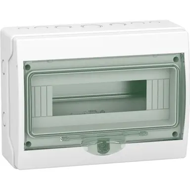 Schneider 13979 opbouwverdeler Mini Kaedra 1-rij 12-modules IP65