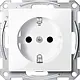 Schneider MTN2300-0325 wandcontactdoos 1-voudig randaarde inbouw