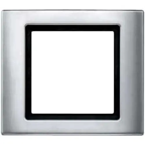 Schneider MTN400160 Aquadesign afdekraam 1V glanzend aluminium