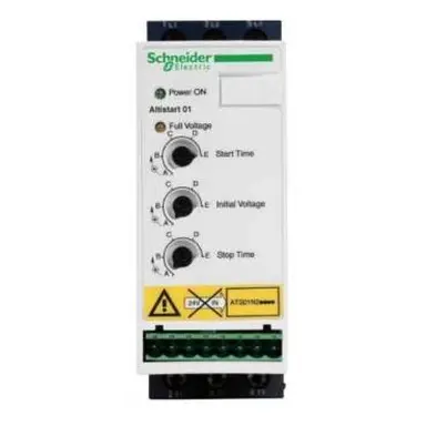 Schneider ATS01N206QN soft starter voor asynchrone motoren 6A 1.5kW