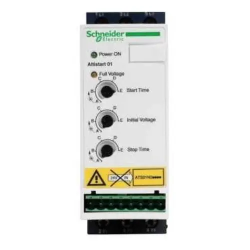 Schneider ATS01N206QN soft starter voor asynchrone motoren 6A 1.5kW