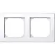Schneider 478225 M-Smart afdekraam 2V glanzend wit RAL9016