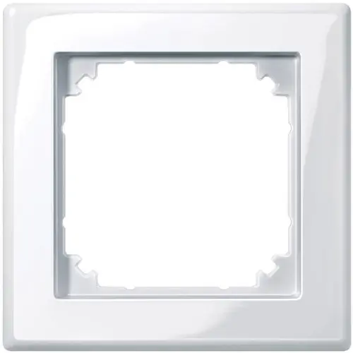 Schneider 478125 M-Smart afdekraam 1V glanzend wit RAL9016