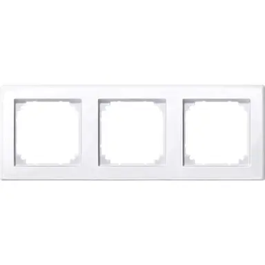 Schneider 478325 M-Smart afdekraam 3V glanzend wit RAL9016
