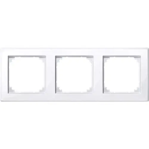 Schneider 478325 M-Smart afdekraam 3V glanzend wit RAL9016