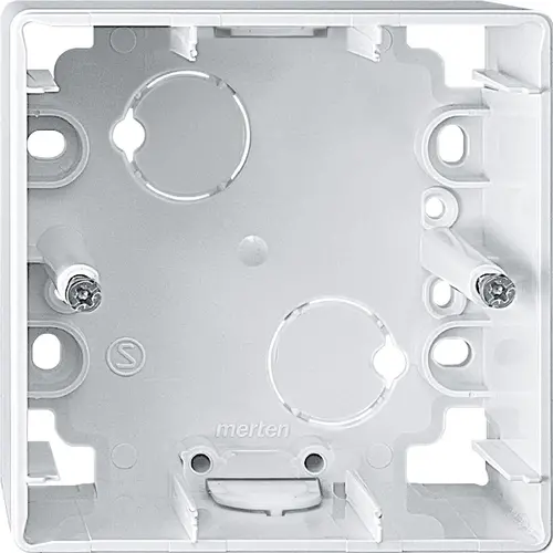 Schneider 519119 Opbouwbak 1v Einddoos Wit Hori