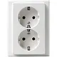 Schneider MEG2425-1419 Wcd 2v met RA kindv. wit