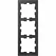 Schneider MTN4030-6534 D-Life afdekraam 3V kunststof antraciet
