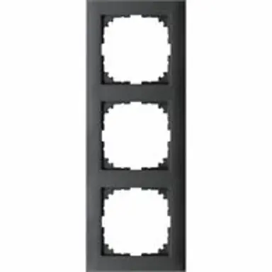 Schneider MEG4030-3614 M-Pure afdekraam 3V mat antraciet