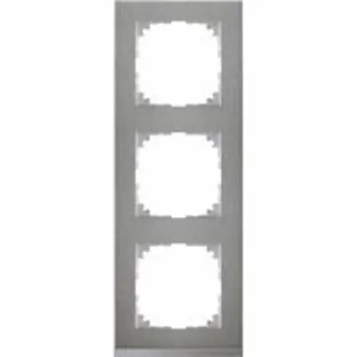 Schneider MEG4030-3646 M-Pure afdekraam 3V mat metaal