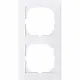 Schneider MEG4020-3619 M-Pure afdekraam 2V polarwit RAL9010