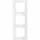 Schneider MEG4030-3619 M-Pure afdekraam 3V polarwit RAL9010