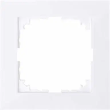 Schneider MEG4010-3625 M-Pure afdekraam 1V actief wit RAL9016