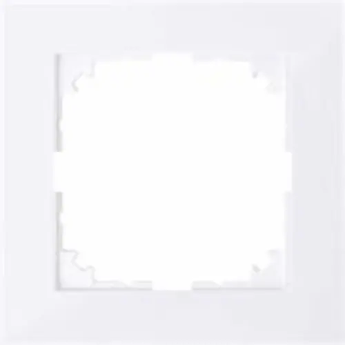 Schneider MEG4010-3625 M-Pure afdekraam 1V actief wit RAL9016