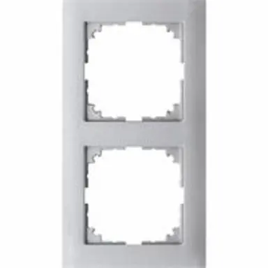 Schneider MEG4020-3660 M-Pure afdekraam 2V mat aluminium