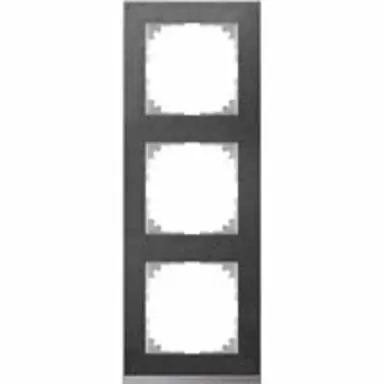 Schneider MEG4030-3669 M-Pure afdekraam 3V mat leisteen