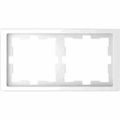 Schneider MTN4020-6535 D-Life afdekraam 2V glanzend lotuswit