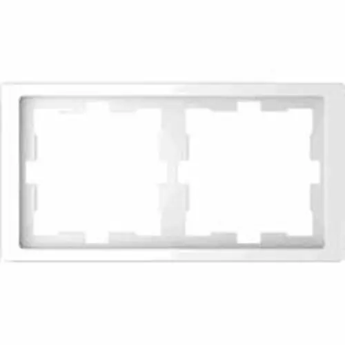 Schneider MTN4020-6535 D-Life afdekraam 2V glanzend lotuswit