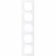 Schneider MEG4050-3625 M-Pure afdekraam 5V actief wit RAL9016
