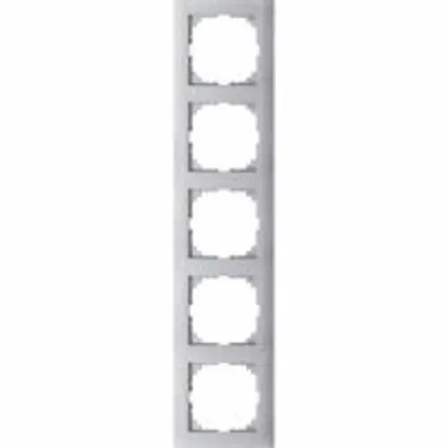 Schneider MEG4050-3660 M-Pure afdekraam 5V mat aluminium