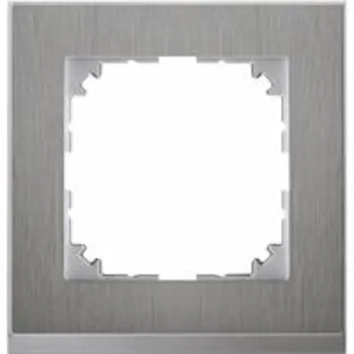 Schneider MEG4010-3646 M-Pure afdekraam 1V mat metaal