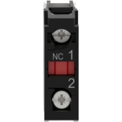 Schneider ZBE102 hulpcontactblok - contactelement voor kop 22mm, zilverlegering 1x-NC contact