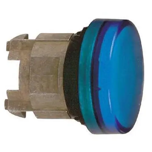 Schneider ZB4BV063 Lens lichtsign. Blauw LED