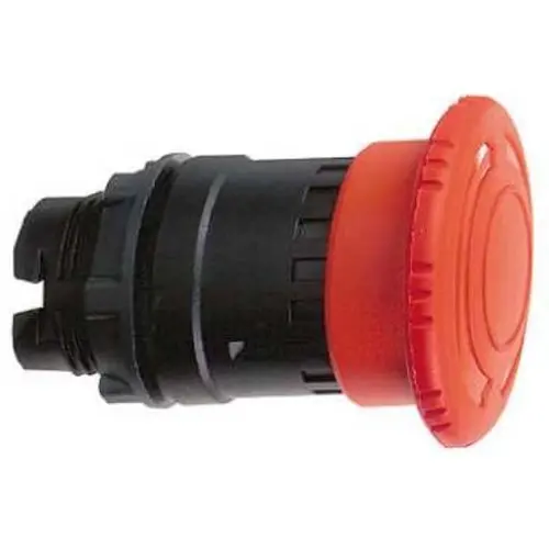 Schneider ZB5AS844 Knop paddest. Rood Rond Draaio