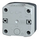 Schneider XALD01 drukknopkast leeg 1-gats grijs Harmony XAL-D