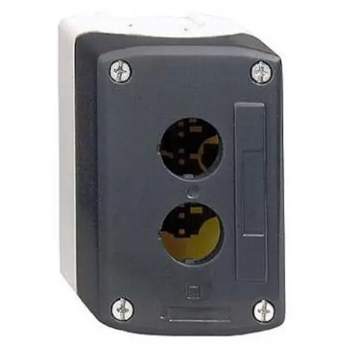 Schneider XALD03 Drukknopkast leeg 3-gats Grijs